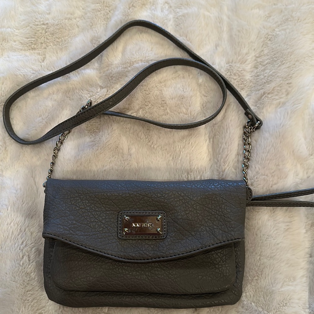 Vegan leather small Nine West crossbody bag